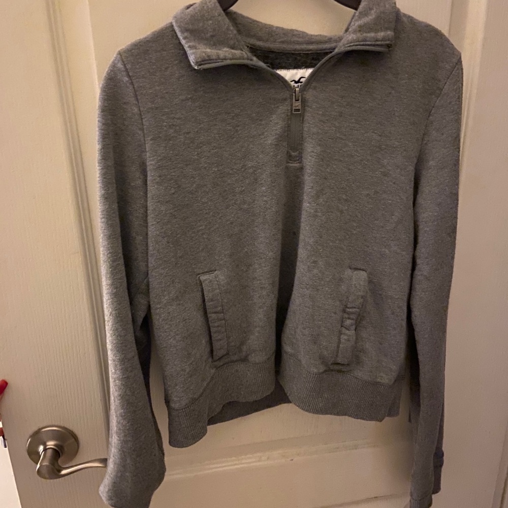 Hollister cropped hoodie